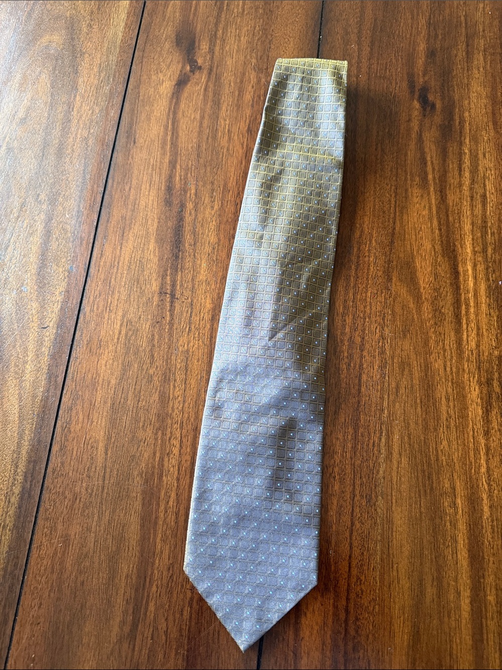 Valerio Garati necktie, vintage, hand-made from 100% pure silk